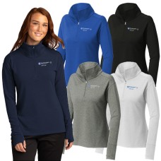 Sport-Tek ® Ladies Sport-Wick ® Flex Fleece 1/4-Zip